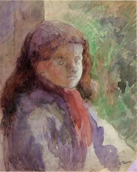 卡米耶 畢沙羅 Portrait of the Artist's Son, Ludovic-Rudolphe 卡米耶 畢沙羅 Portrait of the Artist's Son, Ludovic-Rudolphe